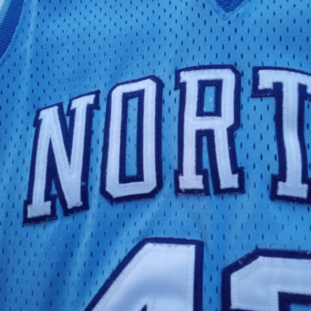 #42 Jerry Stackhouse Authentic Unc Away Jersey - image 3